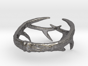 Antler Ring in Processed Stainless Steel 17-4PH (BJT): 7 / 54