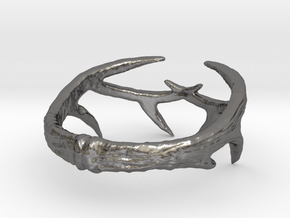 Antler Ring in Processed Stainless Steel 17-4PH (BJT): 9 / 59