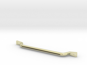 1/10 scale CJ-7 passenger grab bar in 14k Gold Plated Brass