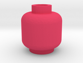BioFigs head in Pink Smooth Versatile Plastic