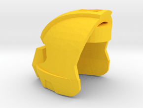 BioFigs Mask 1 in Yellow Smooth Versatile Plastic