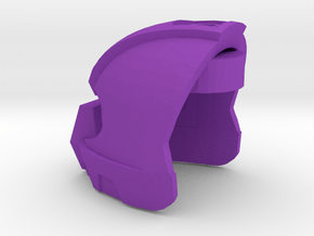 BioFigs Mask 1 in Purple Smooth Versatile Plastic
