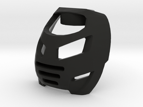 BioFigs Mask 3 in Black Smooth Versatile Plastic