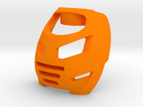 BioFigs Mask 3 in Orange Smooth Versatile Plastic