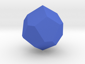 Alt-D16 Polyhedron in Blue Smooth Versatile Plastic