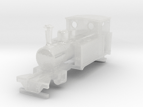 b160fs-hunslet-4-6-0t-wdlr-loco in Clear Ultra Fine Detail Plastic