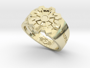 Vault-Tec Ring (Fallout) in 9K Yellow Gold : 12 / 66.5