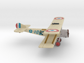 Auguste Faidide Sopwith 1½ Strutter (full color) in Matte High Definition Full Color