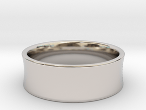 Arc Ring, Size 8.5 in Platinum