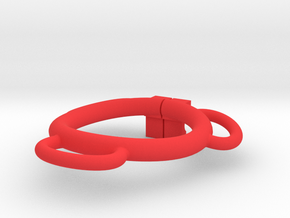 Ring 48 C2 V3 in Red Smooth Versatile Plastic