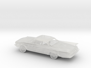 1/87 1960  Chrysler Saratoga Coupe Kit in Clear Ultra Fine Detail Plastic
