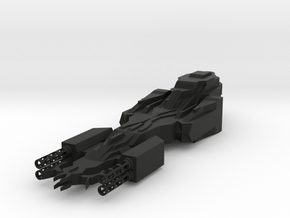 Retro Ridgebreaker in Black Smooth Versatile Plastic