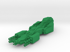 Retro Ridgebreaker in Green Smooth Versatile Plastic