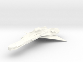 Retro Hawklight [Small] in White Smooth Versatile Plastic