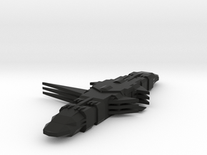 Razor Wing in Black Smooth Versatile Plastic