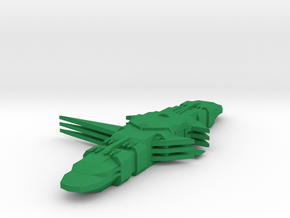 Razor Wing in Green Smooth Versatile Plastic