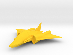 Fury [Small] in Yellow Smooth Versatile Plastic