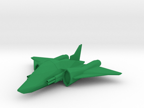 Fury [Small] in Green Smooth Versatile Plastic
