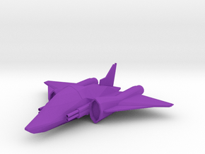 Fury in Purple Smooth Versatile Plastic