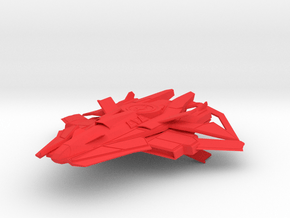 Crucible in Red Smooth Versatile Plastic