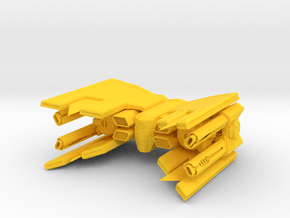 Abyss [Small] in Yellow Smooth Versatile Plastic