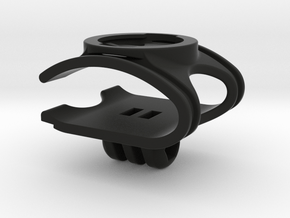 Speed Concept Garmin Mount with GoPro in Black Smooth Versatile Plastic