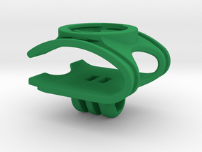 Speed Concept Garmin Mount with GoPro in Green Smooth Versatile Plastic