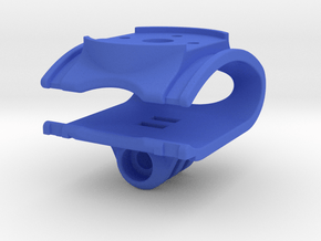 Trek Speed Concept Aero Bar Garmin and GoPro Mount in Blue Smooth Versatile Plastic