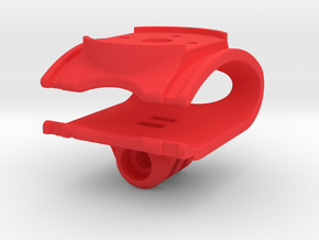 Trek Speed Concept Aero Bar Garmin and GoPro Mount in Red Smooth Versatile Plastic