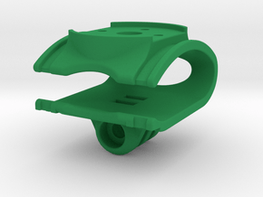 Trek Speed Concept Aero Bar Garmin and GoPro Mount in Green Smooth Versatile Plastic
