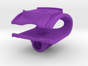 Trek Speed Concept Aero Bar Garmin and GoPro Mount in Purple Smooth Versatile Plastic