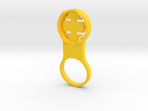 Garmin Headset Mount in Yellow Smooth Versatile Plastic