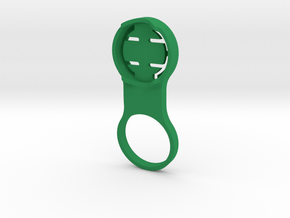 Garmin Headset Mount in Green Smooth Versatile Plastic