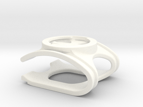 Speed Concept Garmin Mount (without GoPro mount) in White Smooth Versatile Plastic