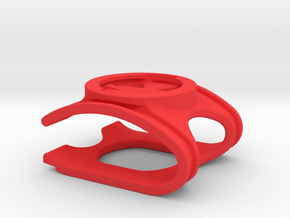 Speed Concept Garmin Mount (without GoPro mount) in Red Smooth Versatile Plastic