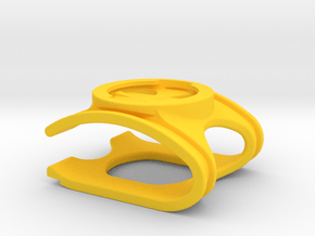 Speed Concept Garmin Mount (without GoPro mount) in Yellow Smooth Versatile Plastic