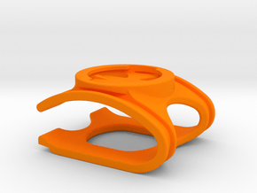 Speed Concept Garmin Mount (without GoPro mount) in Orange Smooth Versatile Plastic