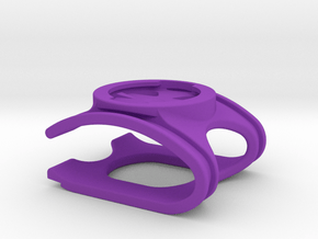 Speed Concept Garmin Mount (without GoPro mount) in Purple Smooth Versatile Plastic