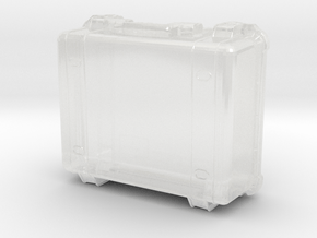 1:12 Miniature Pelican 1550 Waterproof Case in Clear Ultra Fine Detail Plastic