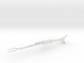 "The Mandalorian" Rifle (1/18 Scale) in White Natural Versatile Plastic