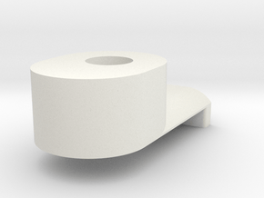 Steelcase desk base antifriction element in White Natural Versatile Plastic