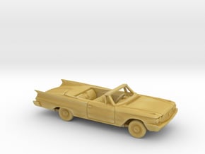 1/87 1960 Chrysler Saratoga Open Convertible Kit in Tan Fine Detail Plastic