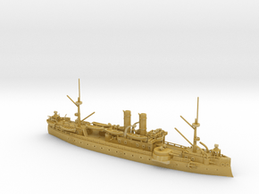 USS Maine (ARC-1) Waterline Model (1898) in Tan Fine Detail Plastic: 1:1000