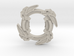 Beyblade Voltaic Ape | Anime Attack Ring in Natural Sandstone