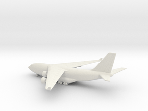 Ilyushin Il-106 in White Natural Versatile Plastic: 1:500