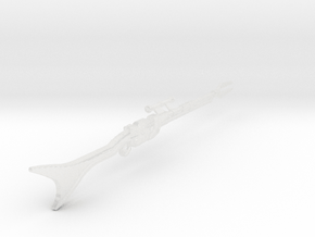 "The Mandalorian" Rifle (1/18 Scale) in Clear Ultra Fine Detail Plastic