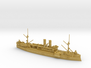 USS Maine (ARC-1) Waterline Model (1898) in Tan Fine Detail Plastic: 1:1200