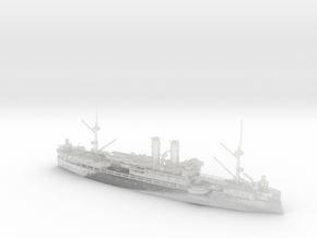 USS Maine (ARC-1) Waterline Model (1:1200 Scale) in Clear Ultra Fine Detail Plastic