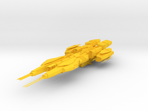 Galaxy [Small] in Yellow Smooth Versatile Plastic