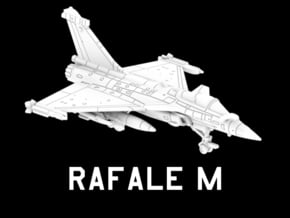 Dassault Rafale M (Loaded) in White Natural Versatile Plastic: 1:220 - Z